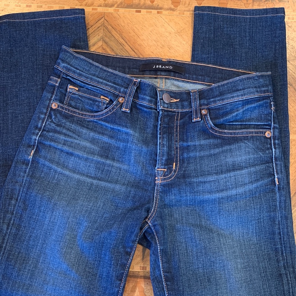J Brand Dark Vintage Wash Jeans Women’s Size 27 or Approx. Size 4 - Picture 1 of 7